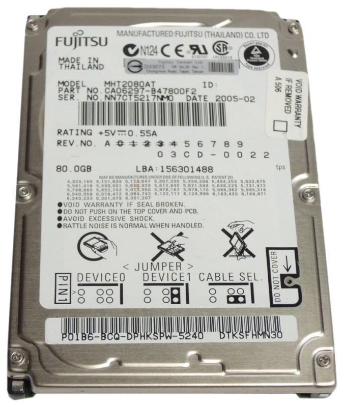 Жесткий диск Fujitsu ETFDB6-L 600Gb 10000 SAS 2,5" HDD ETFDB6-L - фото 38908