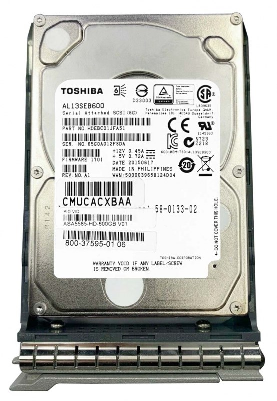 Жесткий диск Cisco 800-37595-01 600Gb 10000 SAS 2,5" HDD 800-37595-01 - фото 39048