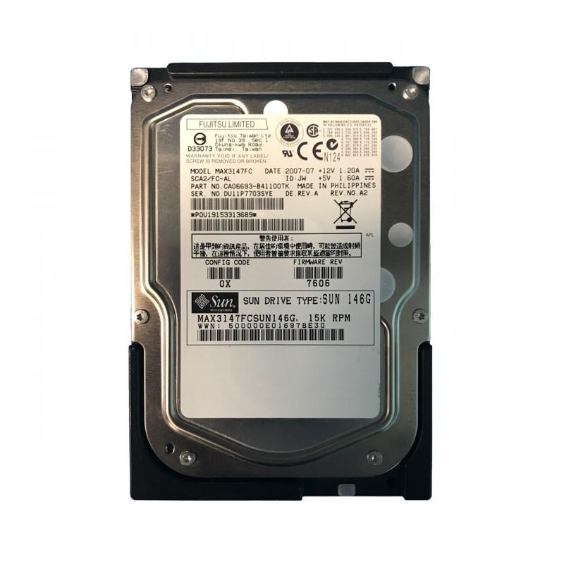 Жесткий диск Sun 390-0264 146Gb 15000 Fibre Channel 3,5" HDD 390-0264 - фото 39095