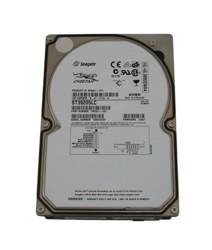 Жесткий диск Seagate 9P8001 18,4Gb 10000 U160SCSI 3.5" HDD 9P8001 - фото 39746