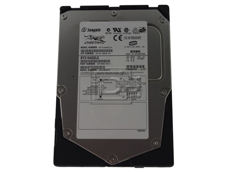 Жесткий диск Seagate 9T4006 18,4Gb U160SCSI 3.5" HDD 9T4006 - фото 39830