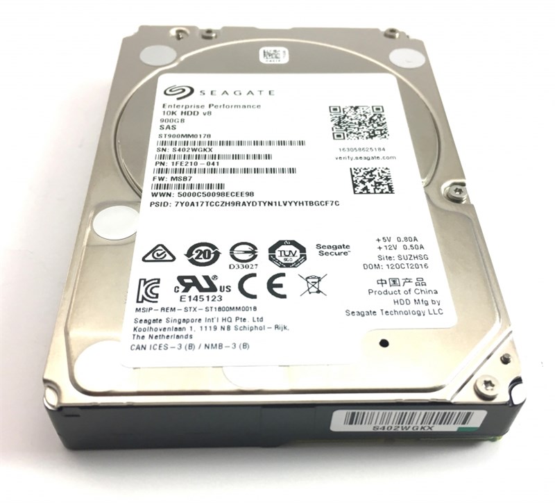 Жесткий диск Seagate 1FE210 900Gb 10000 SAS 2,5" HDD 1FE210 - фото 39964