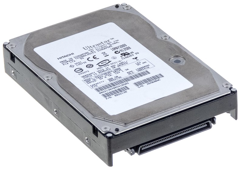 Жесткий диск Hitachi HUS153030VL3800 300Gb 15000 U320SCSI 3.5" HDD HUS153030VL3800 - фото 40178