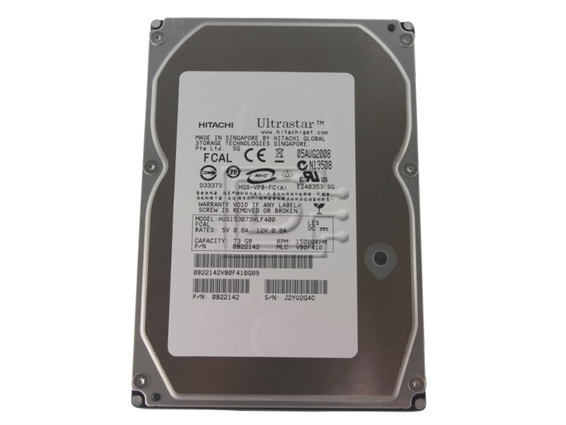 Жесткий диск Hitachi 0B22142 73Gb 15000 Fibre Channel 3,5" HDD 0B22142 - фото 40346