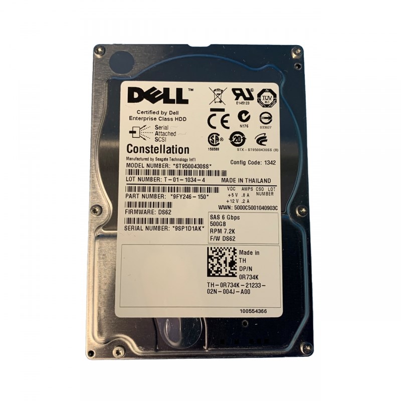 Жесткий диск Hitachi 9FY246-036 500Gb 7200 SAS 2,5" HDD 9FY246-036 - фото 40406