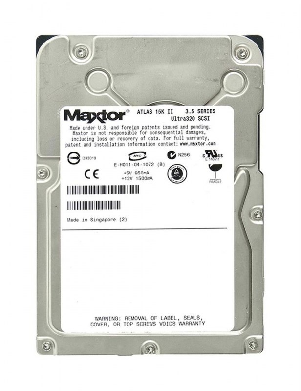 Жесткий диск Maxtor 8E147L0 146Gb 15000 U320SCSI 3.5" HDD 8E147L0 - фото 40509