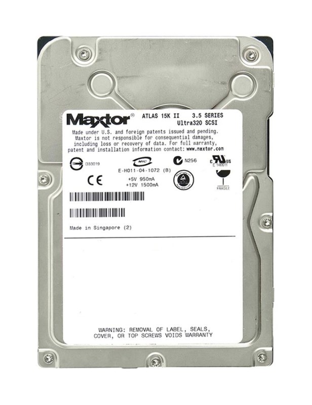 Жесткий диск Maxtor 8K147J0 147Gb U320SCSI 3.5" HDD 8K147J0 - фото 40535