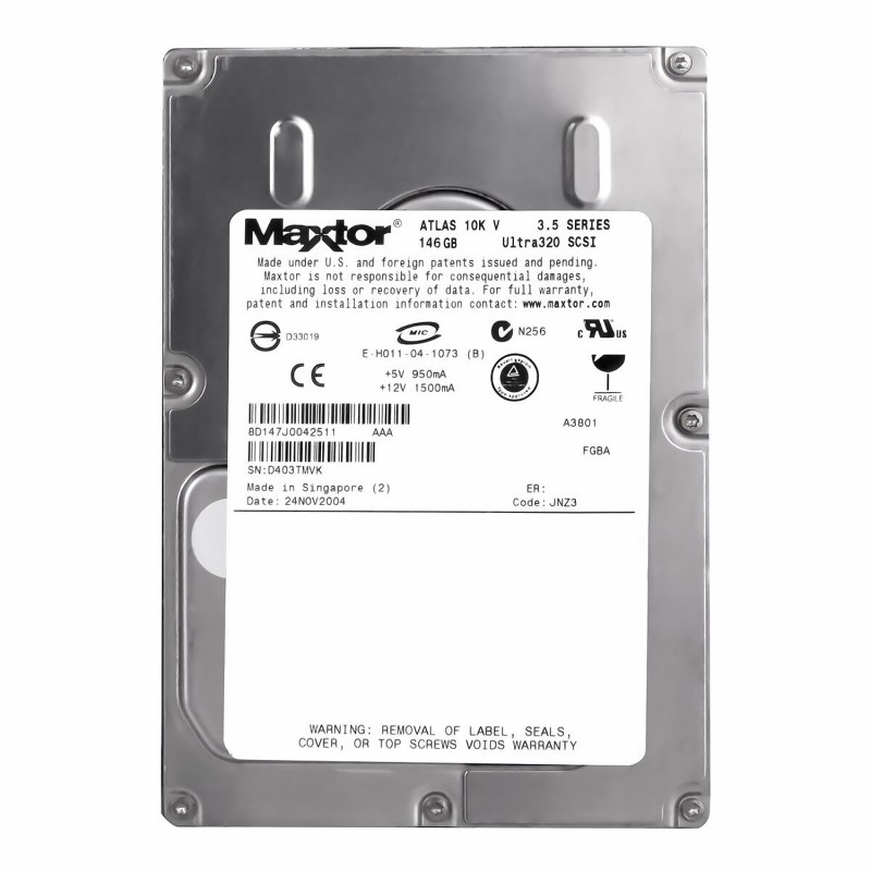 Жесткий диск Maxtor 8D147J0 146Gb U320SCSI 3.5" HDD 8D147J0 - фото 40558