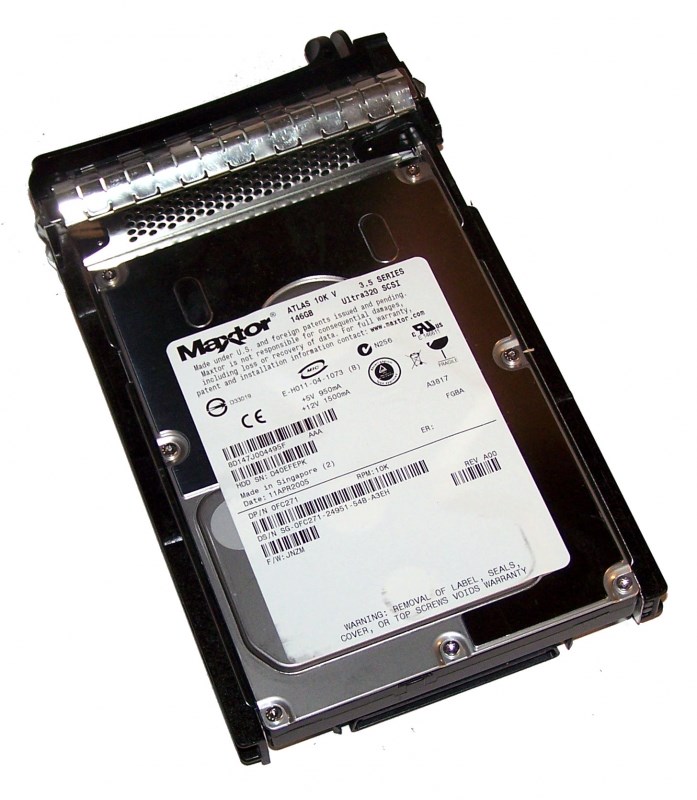 Жесткий диск Maxtor 8D147J 146Gb U320SCSI 3.5" HDD 8D147J - фото 40561