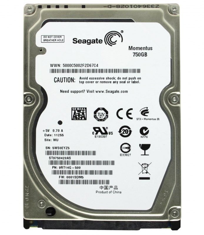 Жесткий диск Seagate ST9750420AS 750Gb 7200 SATA 3,5" HDD ST9750420AS - фото 40659