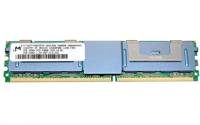 Оперативная память Micron MT18GTF25672FDY-667E2D6 DDRII 2GB MT18GTF25672FDY-667E2D6 - фото 41044