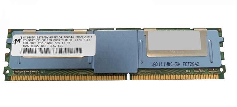 Оперативная память Micron MT18HTF12872FDY-667F1D4 DDRII 1GB MT18HTF12872FDY-667F1D4 - фото 41060