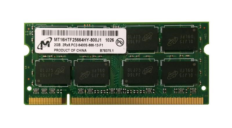 Оперативная память Micron MT16HTF25664HY-800J1 DDRII 2GB MT16HTF25664HY-800J1 - фото 41158