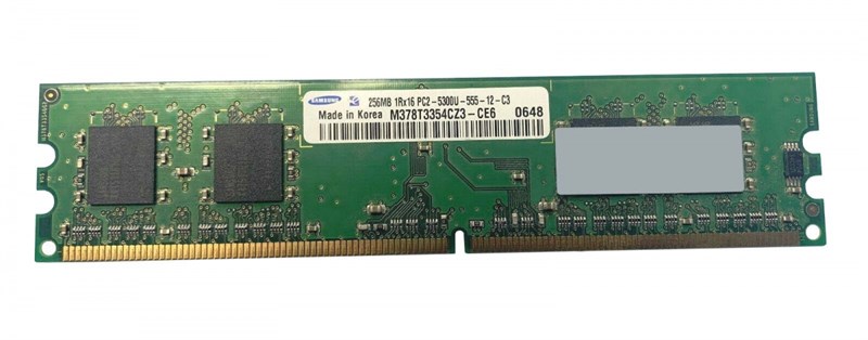 Оперативная память Samsung M378T3354CZ3-CE6 DDRII 256Mb M378T3354CZ3-CE6 - фото 41196