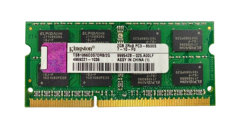 Оперативная память Kingston TSB1066D3S7DR8/2G DDRIII 4GB TSB1066D3S7DR8/2G - фото 41216