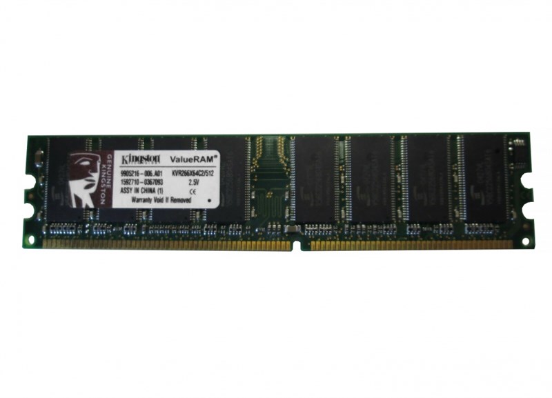 Оперативная память Kingston KVR266X64C2/512 DDR 512MB KVR266X64C2/512 - фото 41255