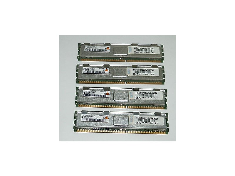 Оперативная память IBM HYS72T128501EFD-3S-C2 DDRII 1Gb HYS72T128501EFD-3S-C2 - фото 41422