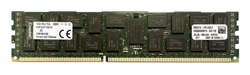 Оперативная память Kingston KVR16LR11D4/16I DDRIII 16Gb KVR16LR11D4/16I - фото 41500