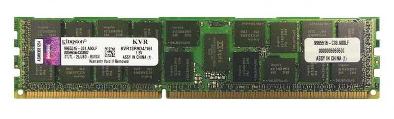 Оперативная память Kingston KVR13LR9D4/16I DDRIII 16Gb KVR13LR9D4/16I - фото 41578