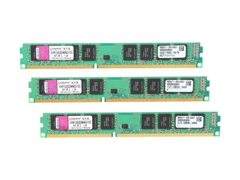 Оперативная память Kingston KVR1333D3N9K3/12 DDRIII 12Gb KVR1333D3N9K3/12 - фото 41606