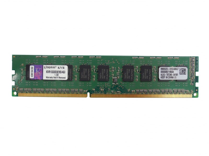 Оперативная память Kingston KVR1333D3E9S/4GI DDRIII 4Gb KVR1333D3E9S/4GI - фото 41621