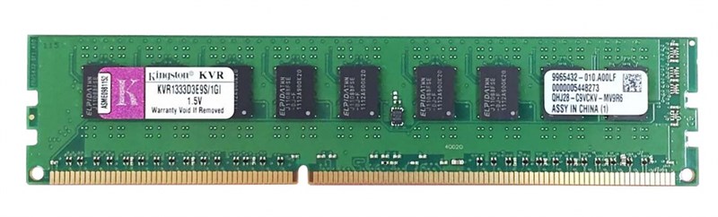 Оперативная память Kingston KVR1333D3E9S/1GI DDRIII 1Gb KVR1333D3E9S/1GI - фото 41636