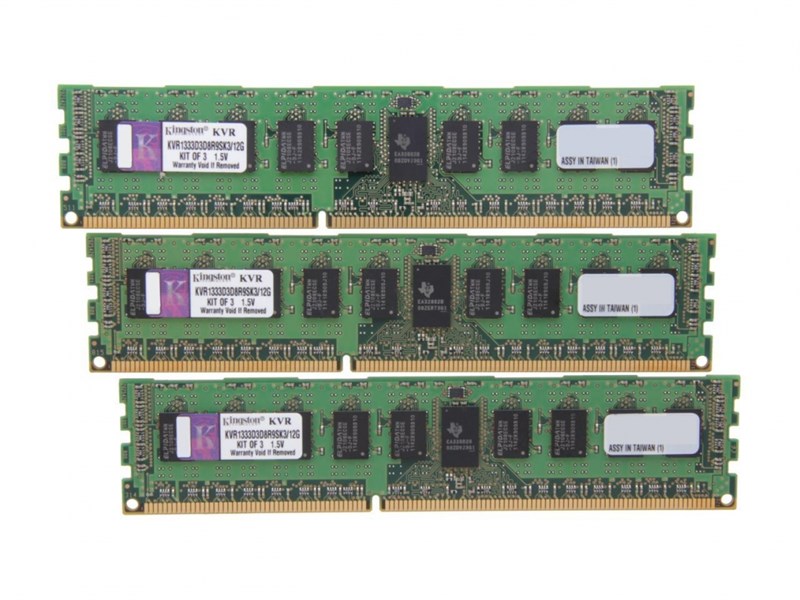 Оперативная память Kingston KVR1333D3D8R9SK3/12G DDRIII 12Gb KVR1333D3D8R9SK3/12G - фото 41649