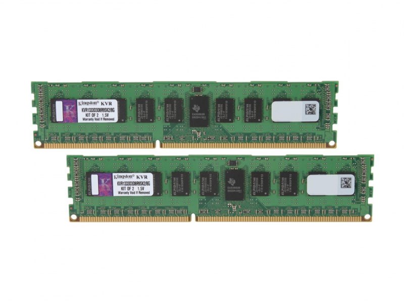 Оперативная память Kingston KVR1333D3D8R9SK2/8G DDRIII 8Gb KVR1333D3D8R9SK2/8G - фото 41653