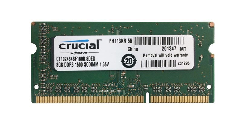 Оперативная память Crucial CT102464BF160B.8DED DDRIII 8Gb CT102464BF160B.8DED - фото 41946