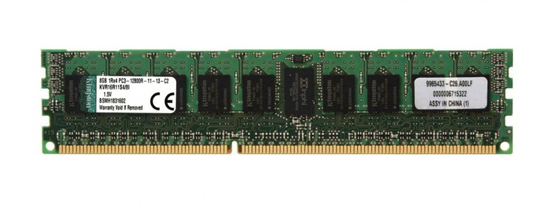 Оперативная память Kingston KVR16R11S4/8I DDRIII 8Gb KVR16R11S4/8I - фото 42271