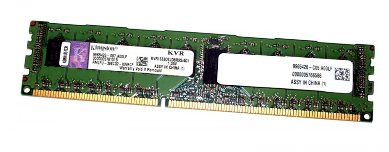 Оперативная память Kingston KVR1333D3LD8R9S/4GI DDRIII 4Gb KVR1333D3LD8R9S/4GI - фото 42454