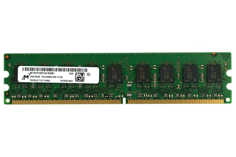 Оперативная память Micron MT18HTF25672AZ-80EM1 DDRII 2048Mb MT18HTF25672AZ-80EM1 - фото 42617