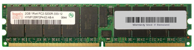 Оперативная память Hynix HYMP125R72P4-E3 DDRII 2048Mb HYMP125R72P4-E3 - фото 42919