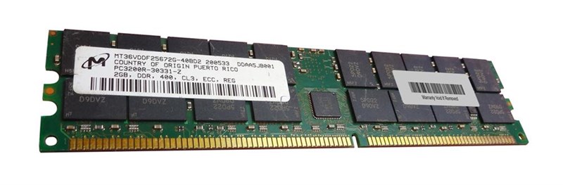 Оперативная память Micron MT36VDDF25672G-40BD2 DDR 2048Mb MT36VDDF25672G-40BD2 - фото 42972