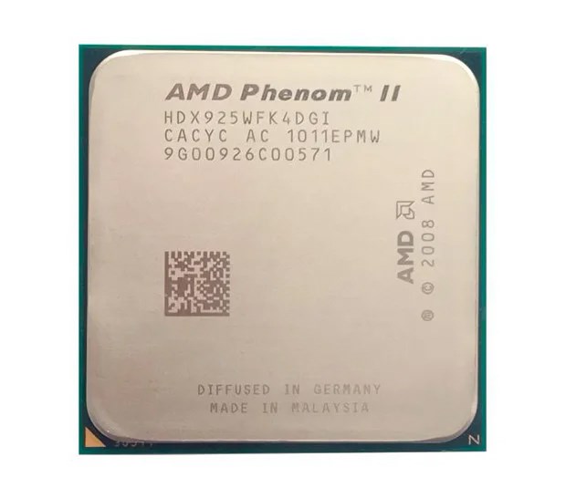 Процессор Phenom II X4 925 AMD 2800Mhz Phenom II X4 925 - фото 43163