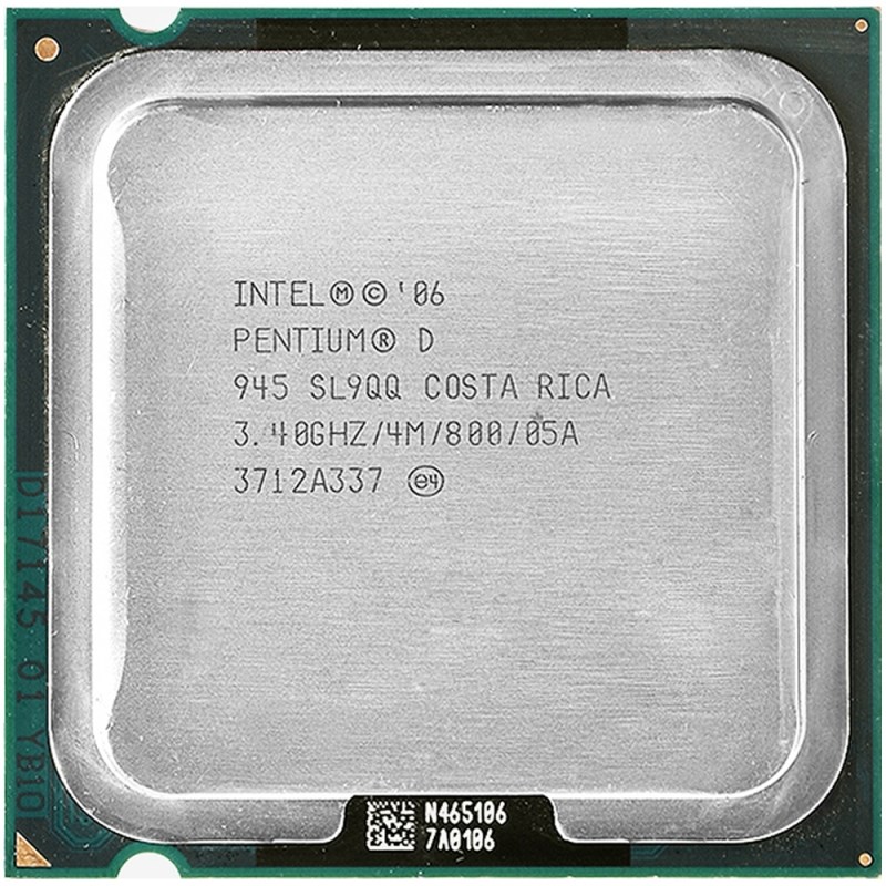 Процессор D945 Intel 3400Mhz D945 - фото 43666