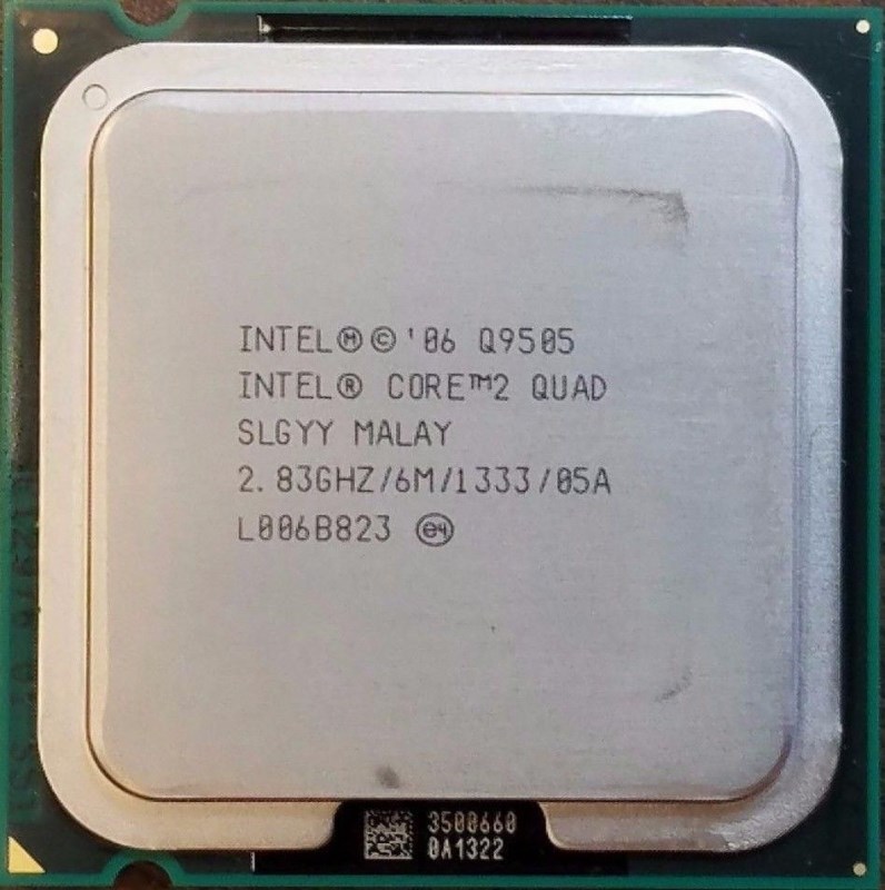 Процессор Q9505 Intel 2833Mhz Q9505 - фото 43965