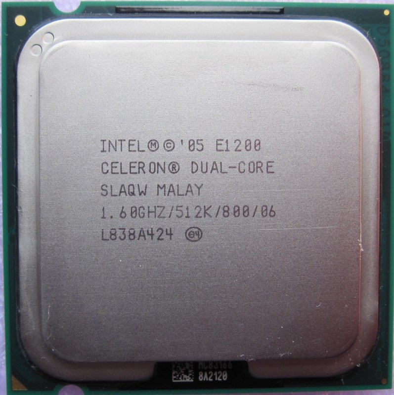 Процессор SLAQW Intel 1600Mhz SLAQW - фото 44063