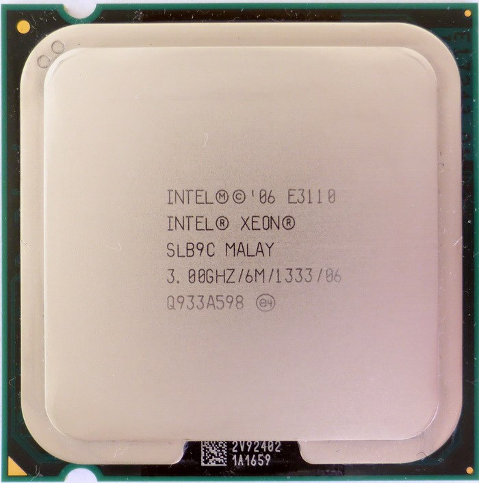 Процессор E3110 Intel 3000Mhz E3110 - фото 44626