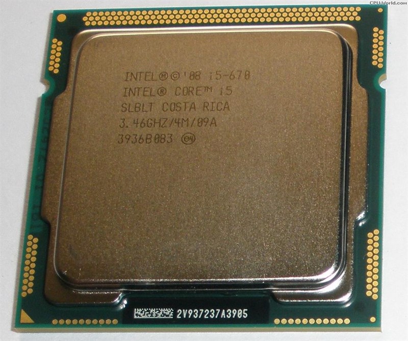 Процессор SLBLT Intel 3467Mhz SLBLT - фото 44816