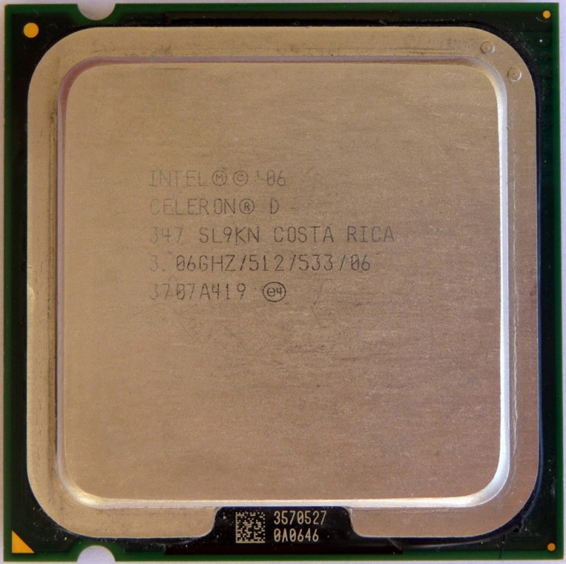 Процессор D347 Intel 3067Mhz D347 - фото 45000