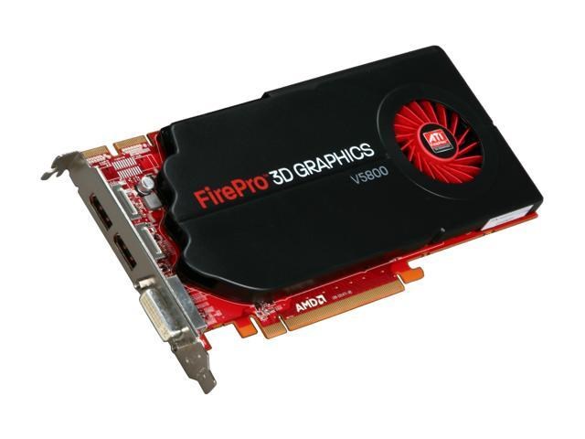 Видеокарта AMD FirePro V5800 1Gb PCI-E16x GDDR5 FirePro V5800 - фото 45229