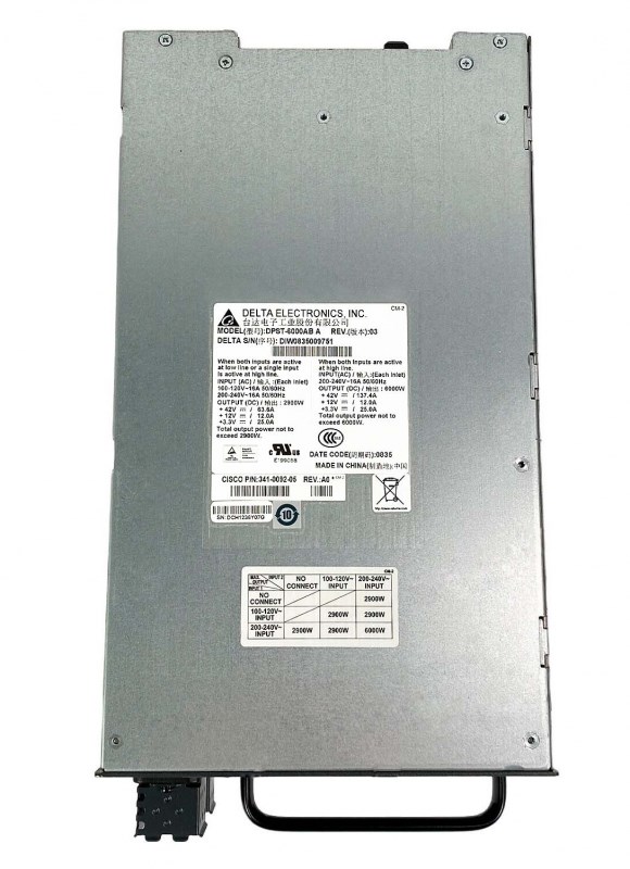 Резервный Блок Питания Cisco DPST-6000AB A 6000W DPST-6000AB A - фото 47346