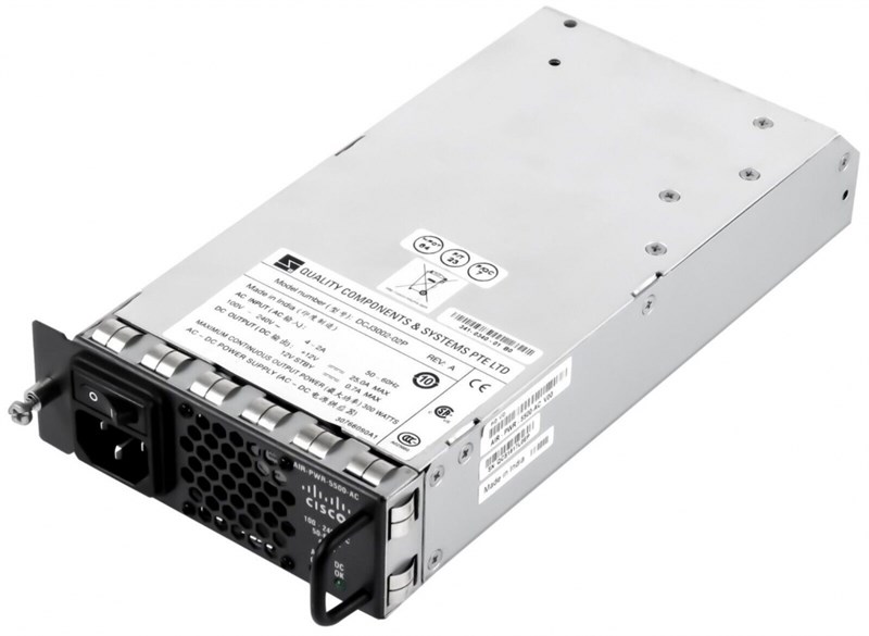 Блок Питания Cisco AIR-PWR-5500-AC 300W AIR-PWR-5500-AC - фото 49512