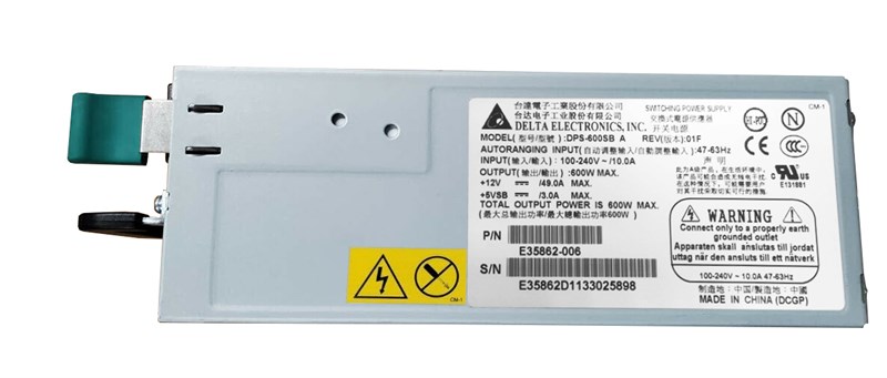 Резервный Блок Питания Intel DPS-600SB A 600W DPS-600SB A - фото 50102