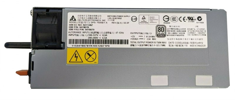 Резервный Блок Питания IBM DPS-750AB-1 750W DPS-750AB-1 - фото 50230