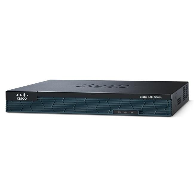 Маршрутизатор Cisco 1921/K9 with 2GE, SEC License PAK, 512MB DRAM, 256MB Fl 1921-SEC-K9 - фото 6988