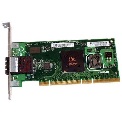 209816-001 Контроллер HP NC6136 Gigabit server 1000Base SX network interface card (NIC) - 32/64-bit, 66MHz - Has one external fiber-optic duplex SC port and two indicator LEDs - Occupies one PCI 2.2 slot 209816-001 - фото 7101