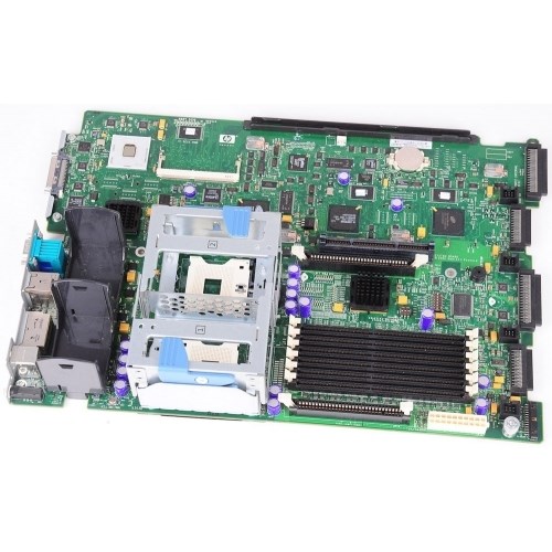 289554-001 Материнская Плата Hewlett-Packard ServerWorks GC-SL Dual Socket 604 6DualDDR UW160SCSI U100 PCI-X Riser 2SCSI GbLAN Video ATX 400Mhz For DL380G3 289554-001 - фото 7907