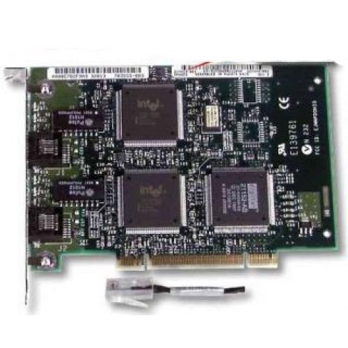 317453-001 Контроллер HP Dual fast Ethernet 10Base-T/100Base-TX LAN adapter Network Interface Card (NIC) - 32-bit - Has two external RJ-45 connectors and six indicator LEDs (three for each port) 317453-001 - фото 8310